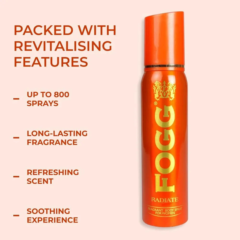 Fogg Radiate Perfume Spray – 120 ml