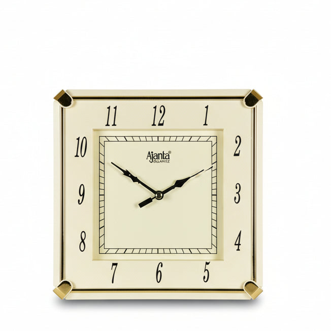 Ajanta Quartz Square Wall Clock