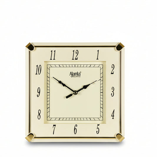 Ajanta Quartz Square Wall Clock