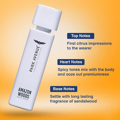 Park Avenue Amazon Woods Perfume Spray – 120 ml