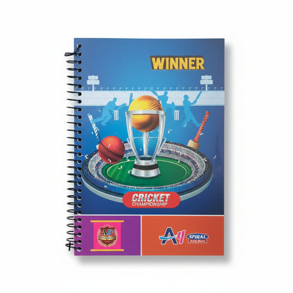 Winner Spiral A4 Notebook – 240 Pages