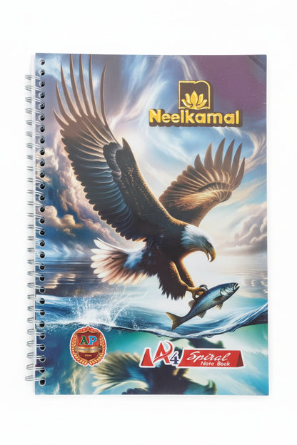 Neelkamal Spiral A4 Notebook – 180 Pages