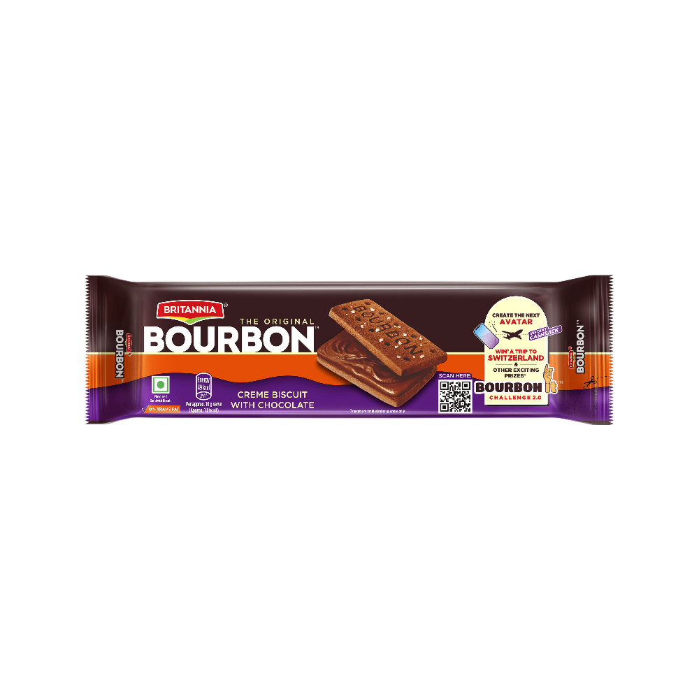 Britannia Bourbon Cream Biscuits – 150 g
