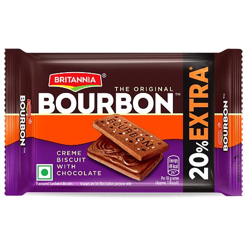 Britannia Bourbon Cream Biscuits – 60 g