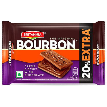 Britannia Bourbon Cream Biscuits – 60 g