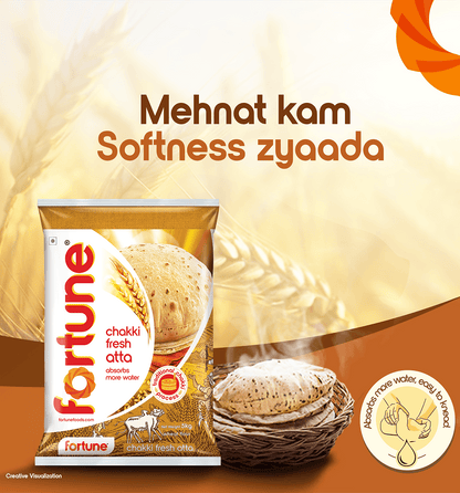 Fortune Chakki Fresh Atta – 5 kg