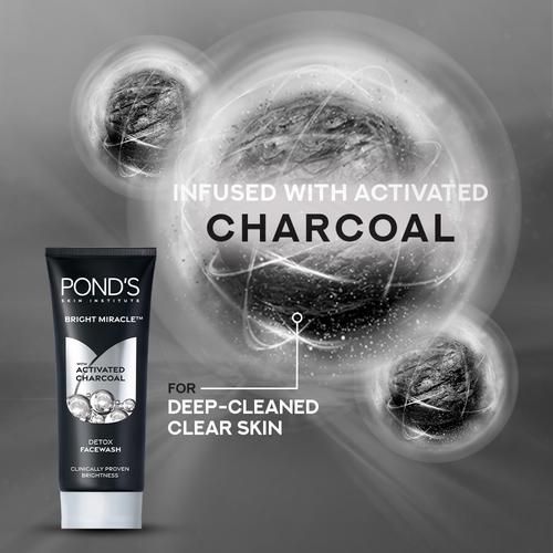 Pond’s Activated Charcoal Face Wash – 100 g