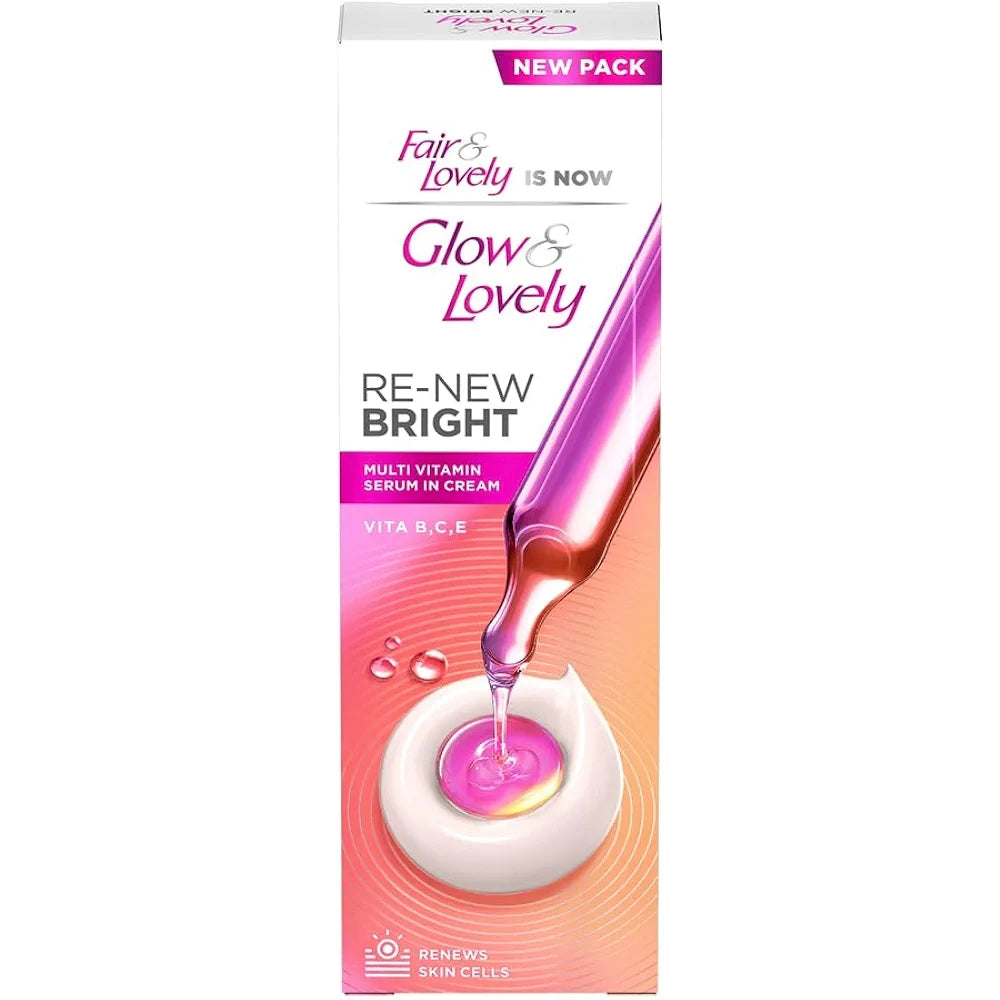 Glow & Lovely Re-New Bright Multi Vitamin Serum in Cream 25g