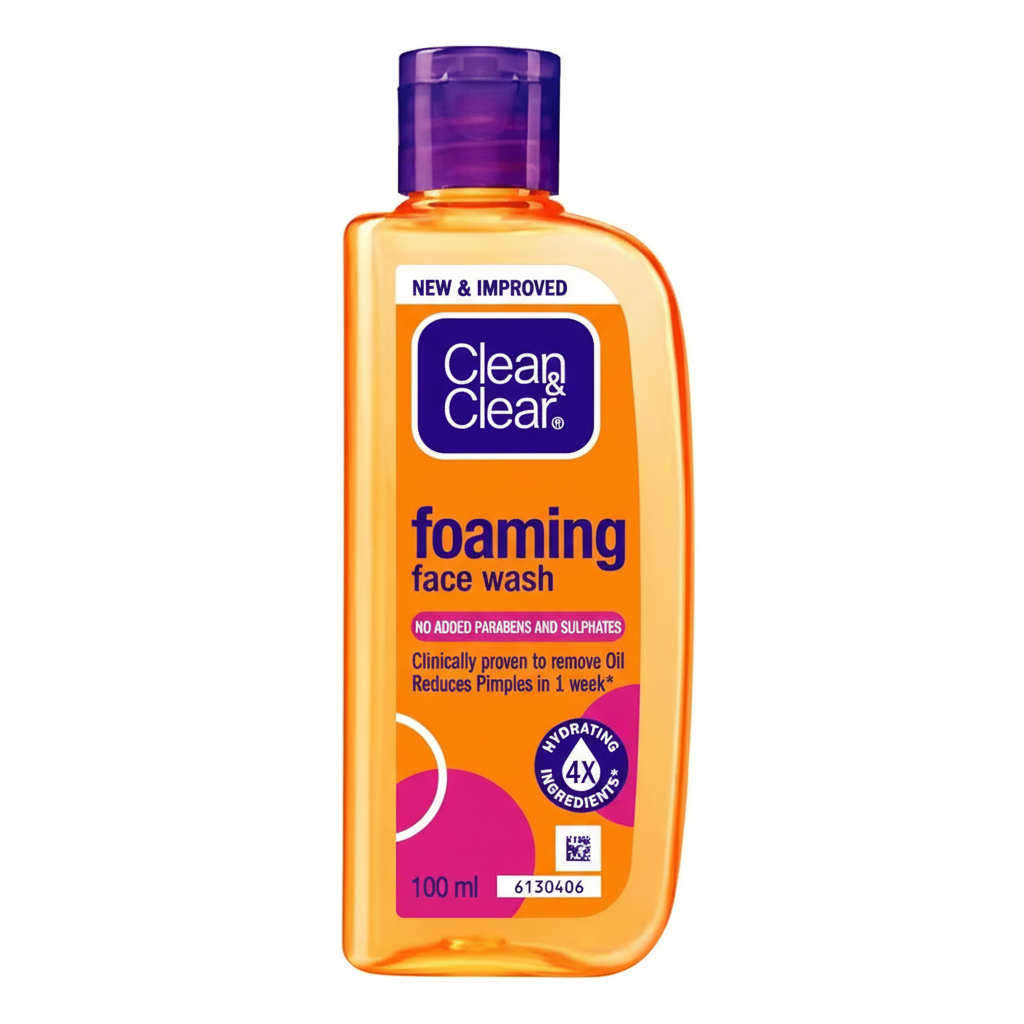 Clean & Clear Foaming Face Wash – 100 ml