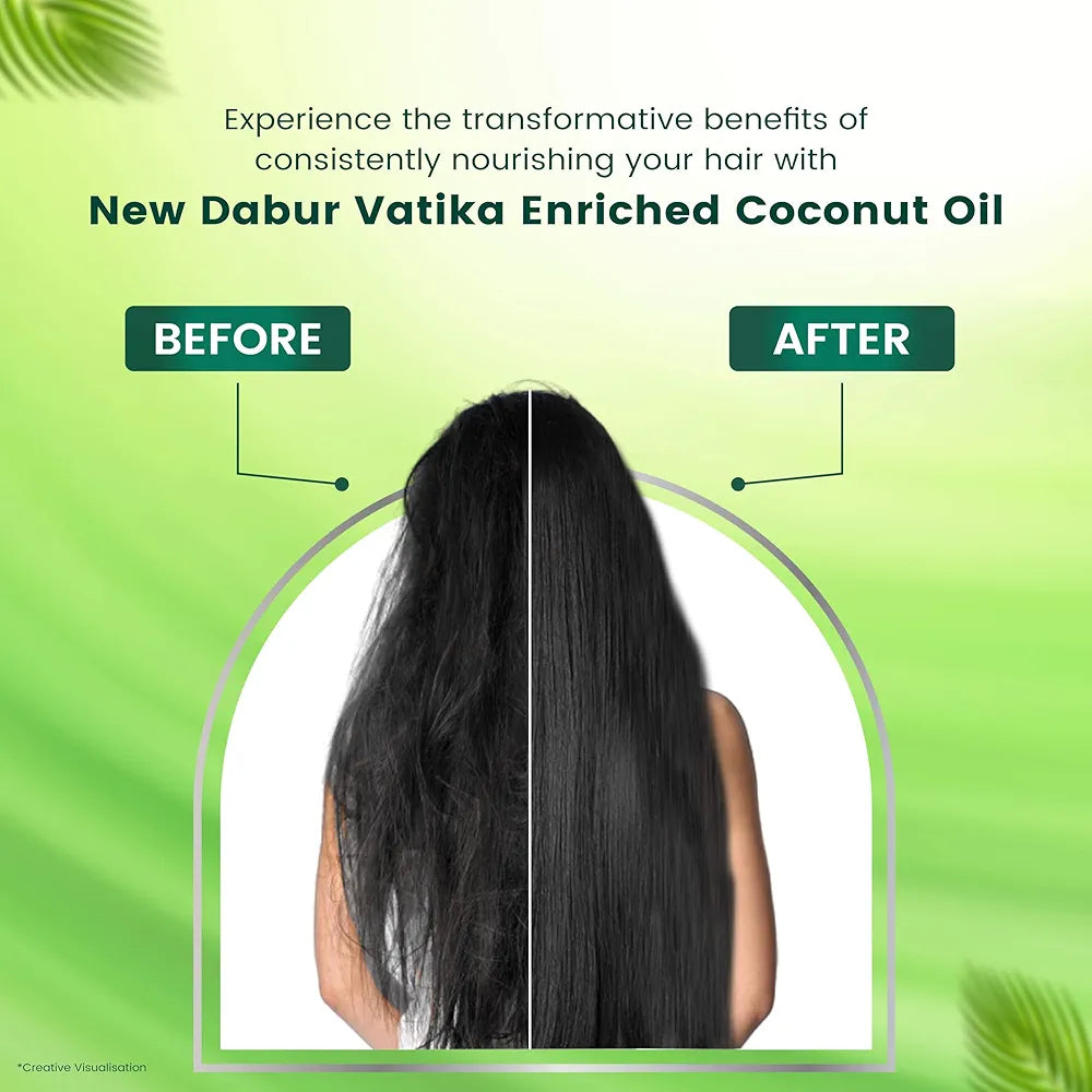 Dabur Vatika Enriched Coconut Hair Oil – 300ml