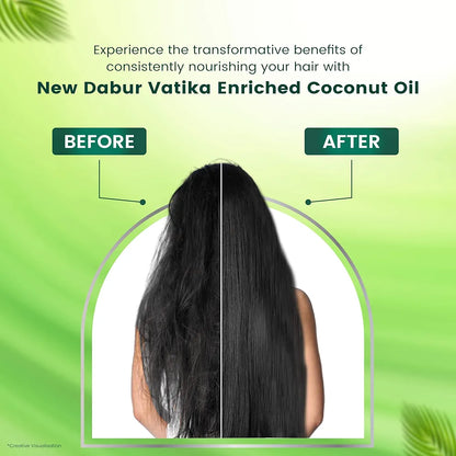 Dabur Vatika Enriched Coconut Hair Oil – 300ml