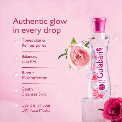 Dabur Gulabari Premium Rose Water Face Toner (250 ml)
