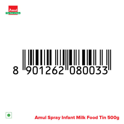 Amul Spray Milk Powder 500g  – Tin