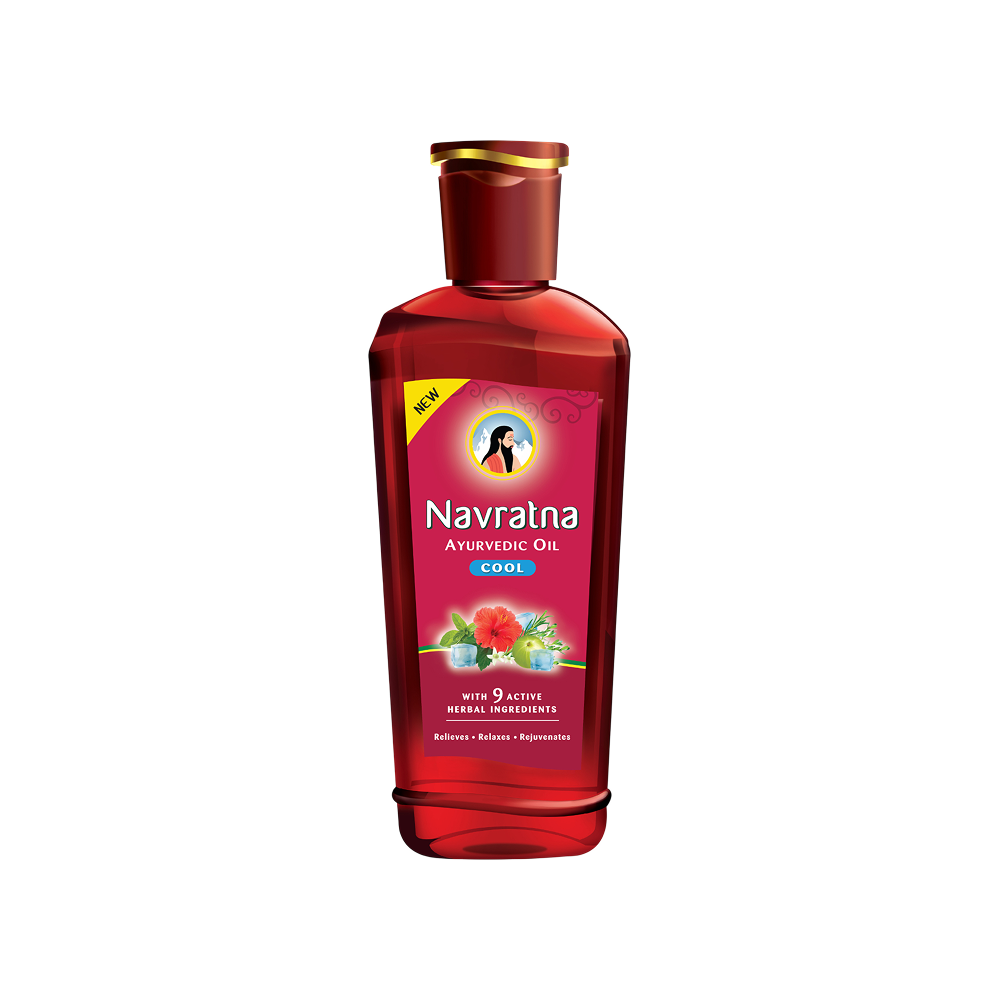 Navratna Cool Hair Oil – Instant Relief (90ml / 450ml)