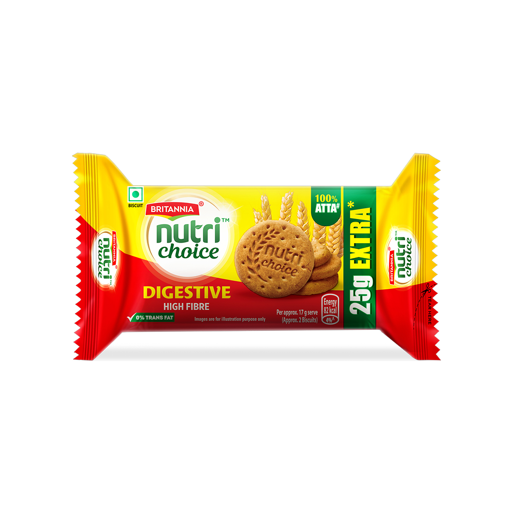 Britannia NutriChoice Digestive Biscuits – 100 g