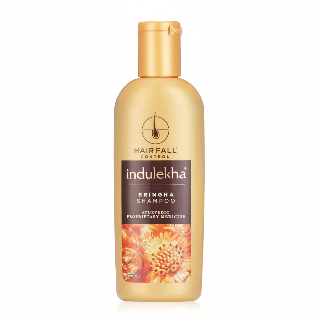 Indulekha Bringha Ayurvedic Shampoo – Hair Fall Control (100ml)