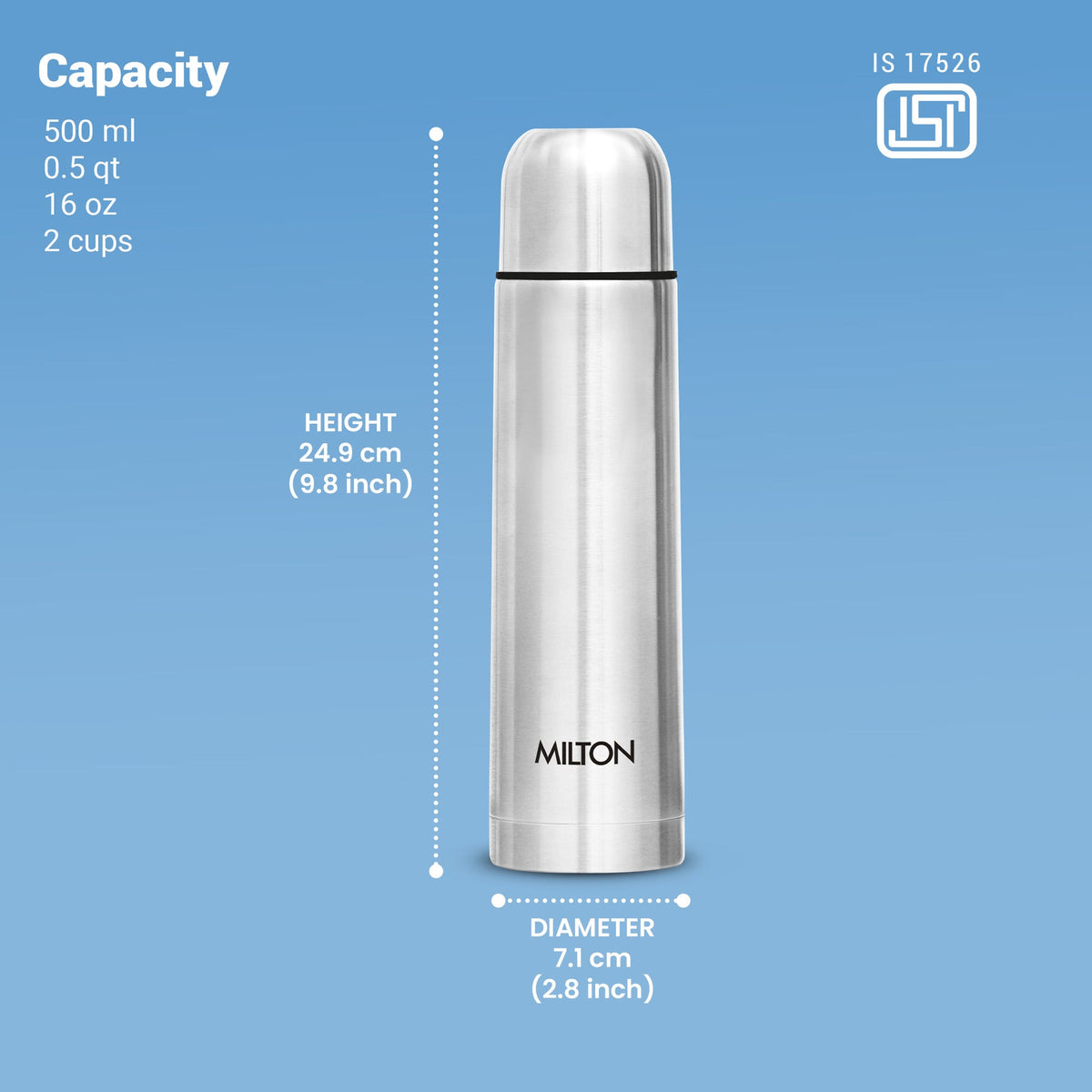 Milton Thermosteel Bottle – 500 ml