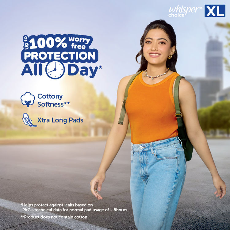 Whisper XL Sanitary Pads (18 Pads)