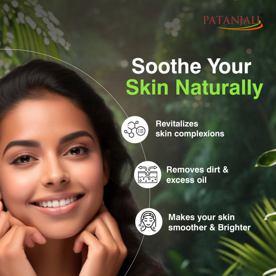 Patanjali Saundarya Face Wash – (60g / 100 g)