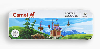 Camel Poster Colours 12 Shades