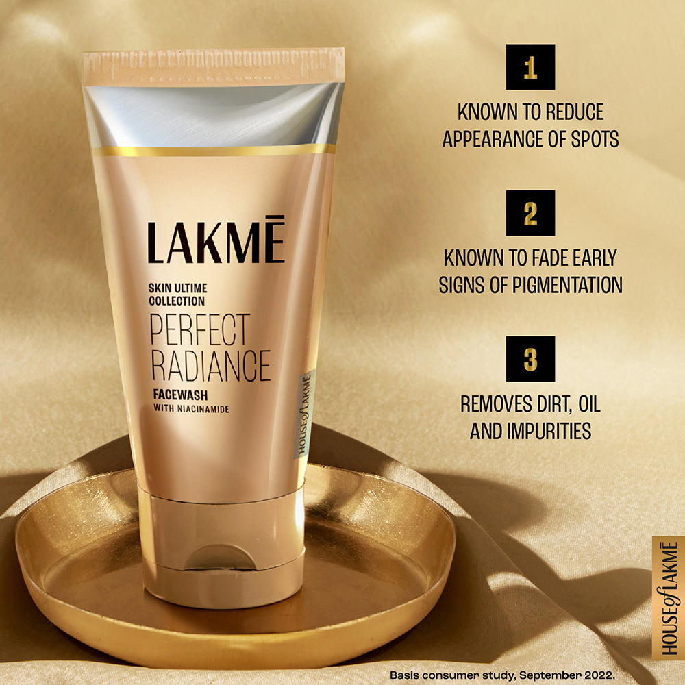 Lakme Perfect Radiance Face Wash – 50g