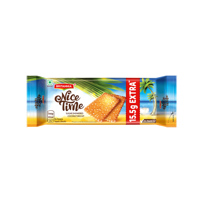 Britannia Nice Time Coconut Biscuits – 100 g