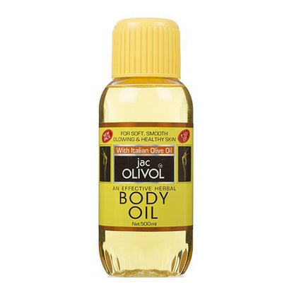 Jac Olivol Body Oil with Italian Olive Oil (200 ml / 500 ml)