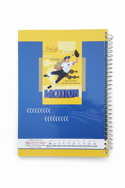 Winner Spiral A4 Notebook – 180 Pages