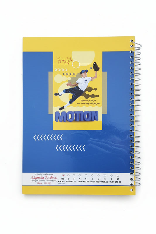 Winner Spiral A4 Notebook – 180 Pages