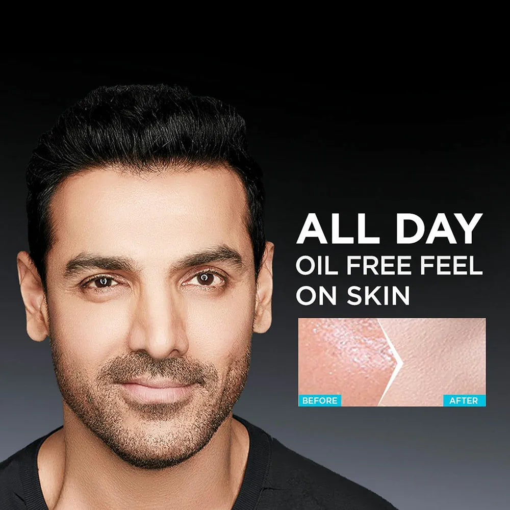 Garnier Men Oil Clear Clay D-Tox Face Wash – Icy Deep Cleansing (50g)