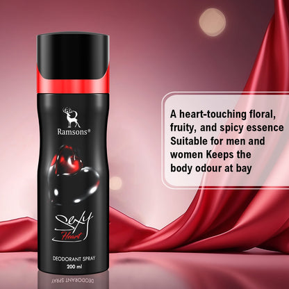 Ramsons Sexy Heart Perfume Spray – 200 ml