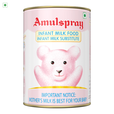 Amul Spray Milk Powder 500g  – Tin