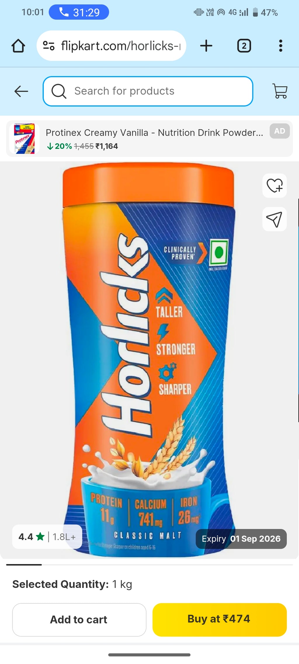 Horlicks 1kg