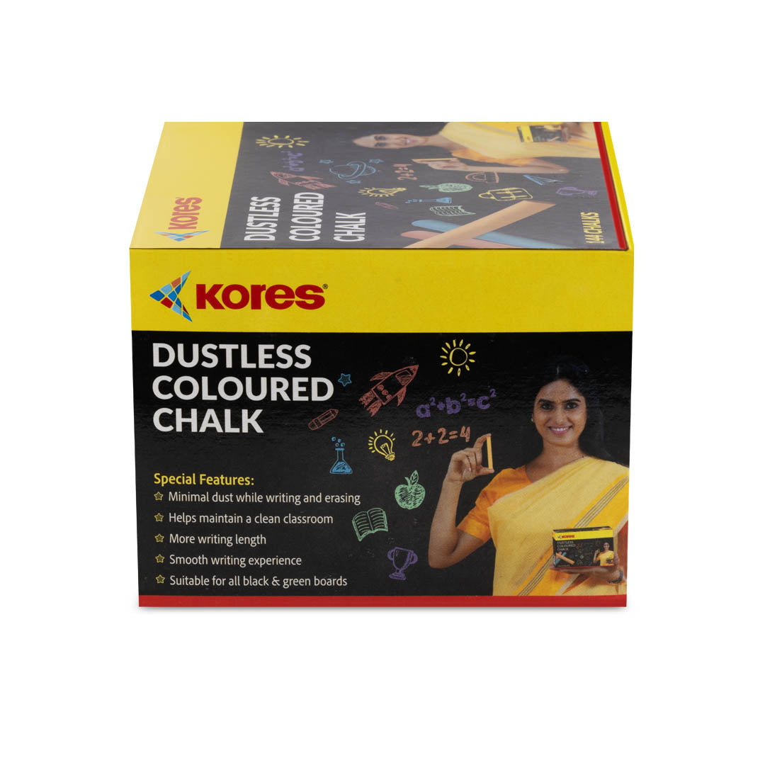 Kores Dustless Coloured Chalk