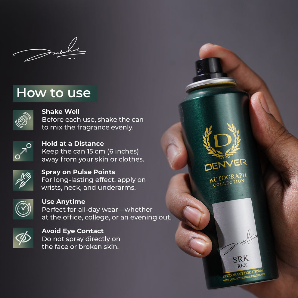 Denver Autograph Deodorant Spray – 98 g