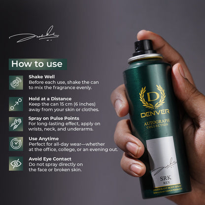 Denver Autograph Deodorant Spray – 98 g