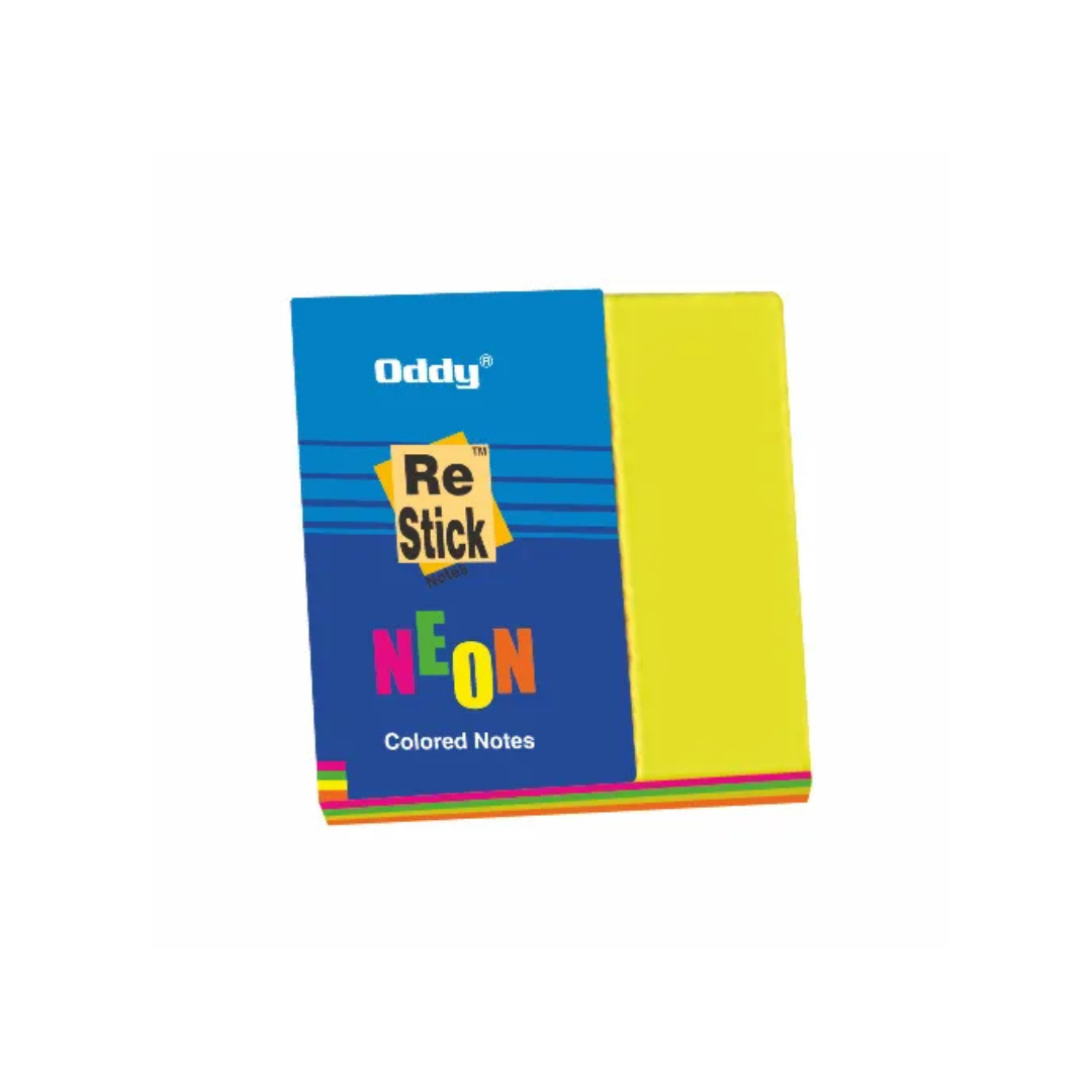 Oddy Re-Sticky Notes Neon