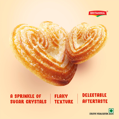 Britannia Little Hearts Biscuits – 280 g Family Pack
