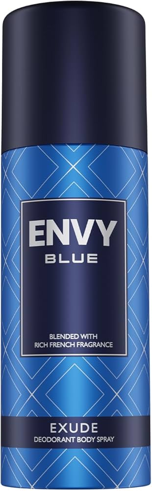 ENVY Blue Exude Perfume Spray – 165ml