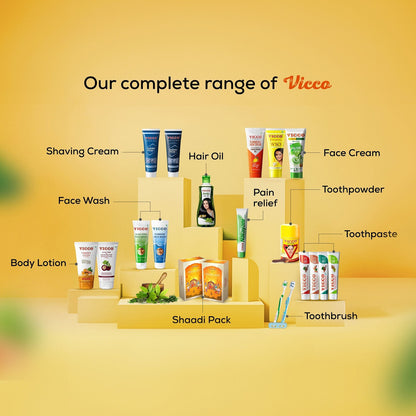 Vicco Turmeric Skin Cream with Sandalwood Oil – (15 g / 30 g / 50 g)