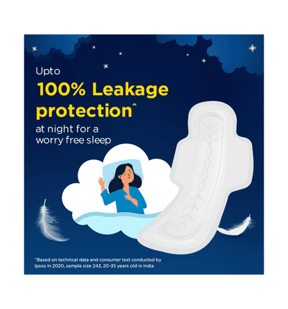 Stayfree Night XXL Sanitary Pads – Extra Long Protection (18 Pads)