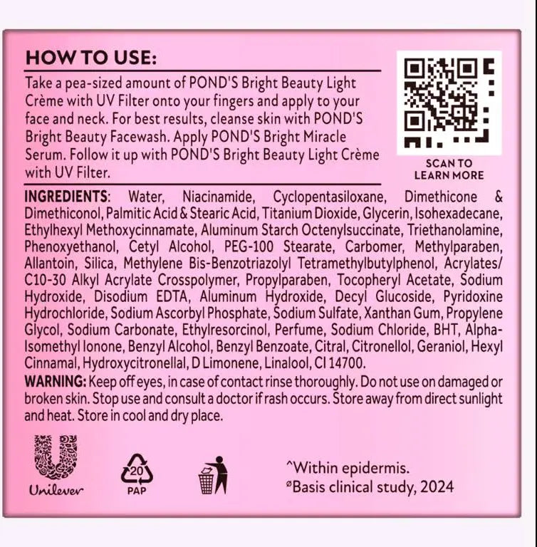 Pond’s Bright Beauty Anti spot Skin Treatment Cream 15g