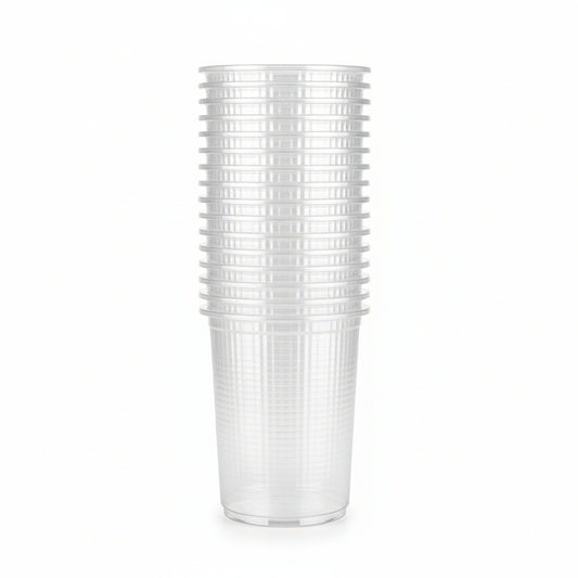 Use & Throw Glass (Plain) – Pack of 60