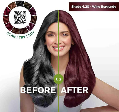 Garnier Color Naturals Crème Hair Color – 1 Natural Burgundy (35ml / 70ml)