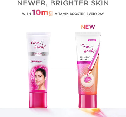 Glow & Lovely Re-New Bright Multi Vitamin Serum in Cream 25g