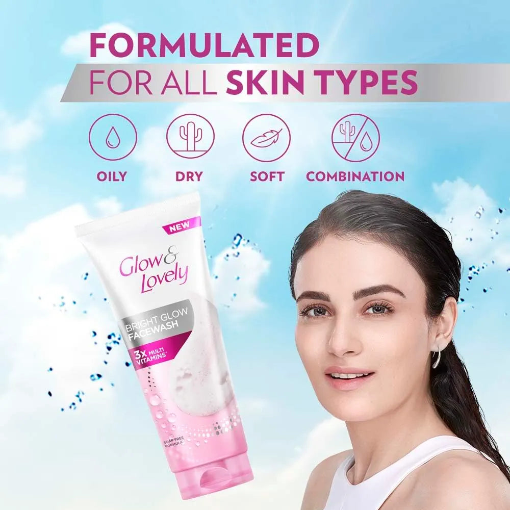 Glow & Lovely Face Wash – (50g / 100 g)