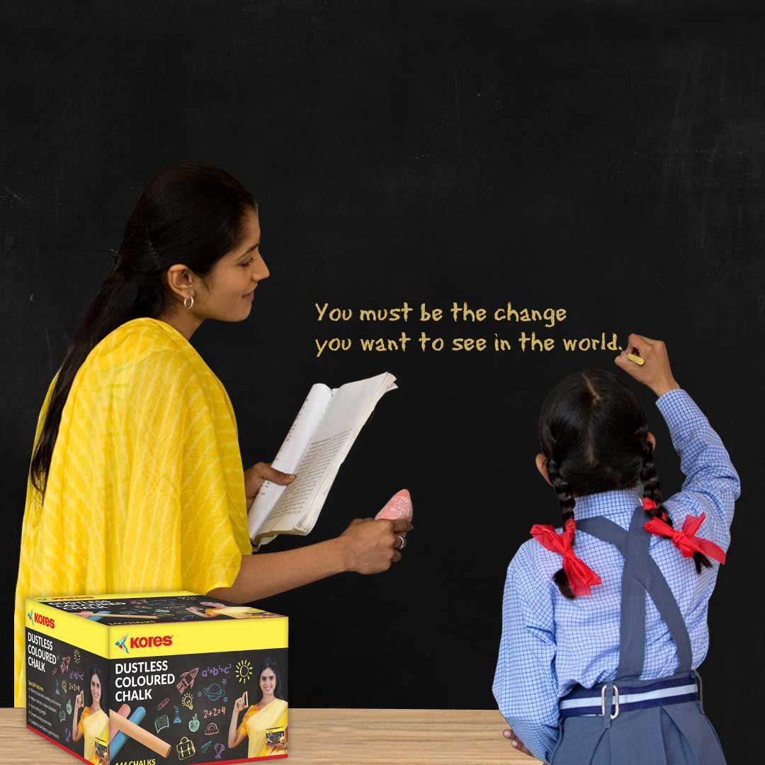 Kores Dustless Coloured Chalk