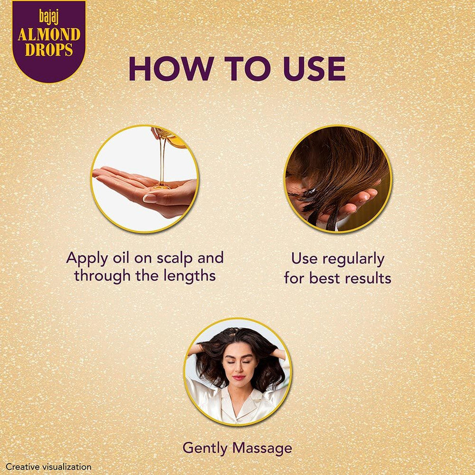 Bajaj Almond Drops Hair Oil – 49.5ml