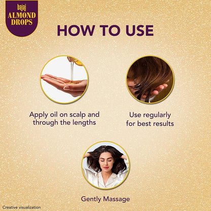 Bajaj Almond Drops Hair Oil – 49.5ml
