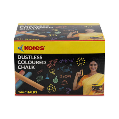 Kores Dustless Coloured Chalk